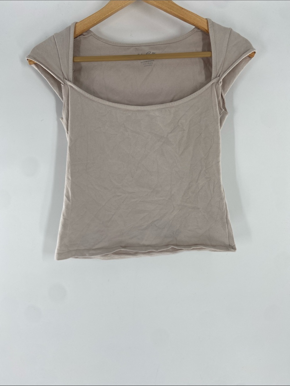 John Gaft Grey Crop Top Size XS Gently Used